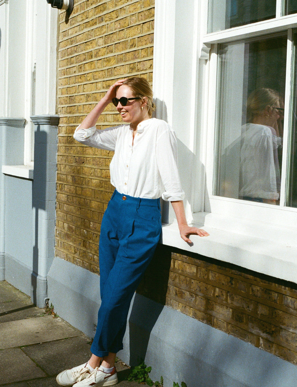 How to add a trouser pleat