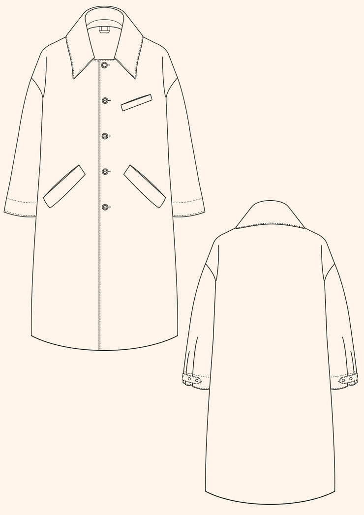 Darcy Coat PDF Pattern