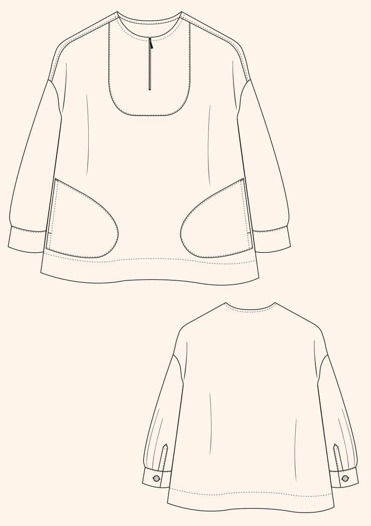 French Smock | PDF Pattern – The Modern Sewing Co.
