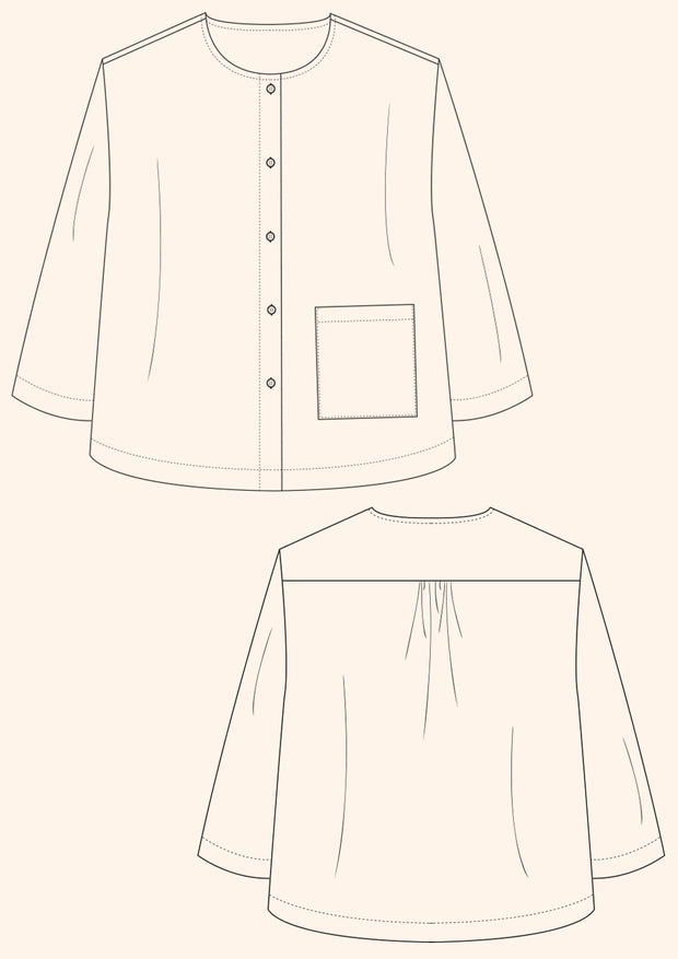 Frida Shirt PDF Pattern