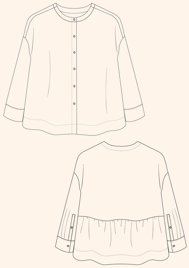 Leila Shirt | PDF Pattern