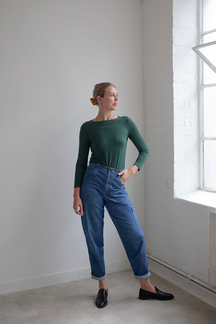 Boatneck Top | Worker Trousers