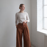 Boatneck Top & Spring Trousers