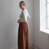 Boatneck Top & Spring Trousers