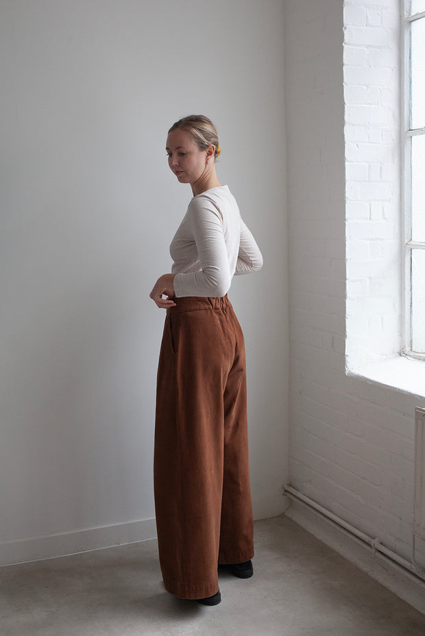 Boatneck Top | Spring Trousers