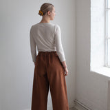 Boatneck Top & Spring Trousers