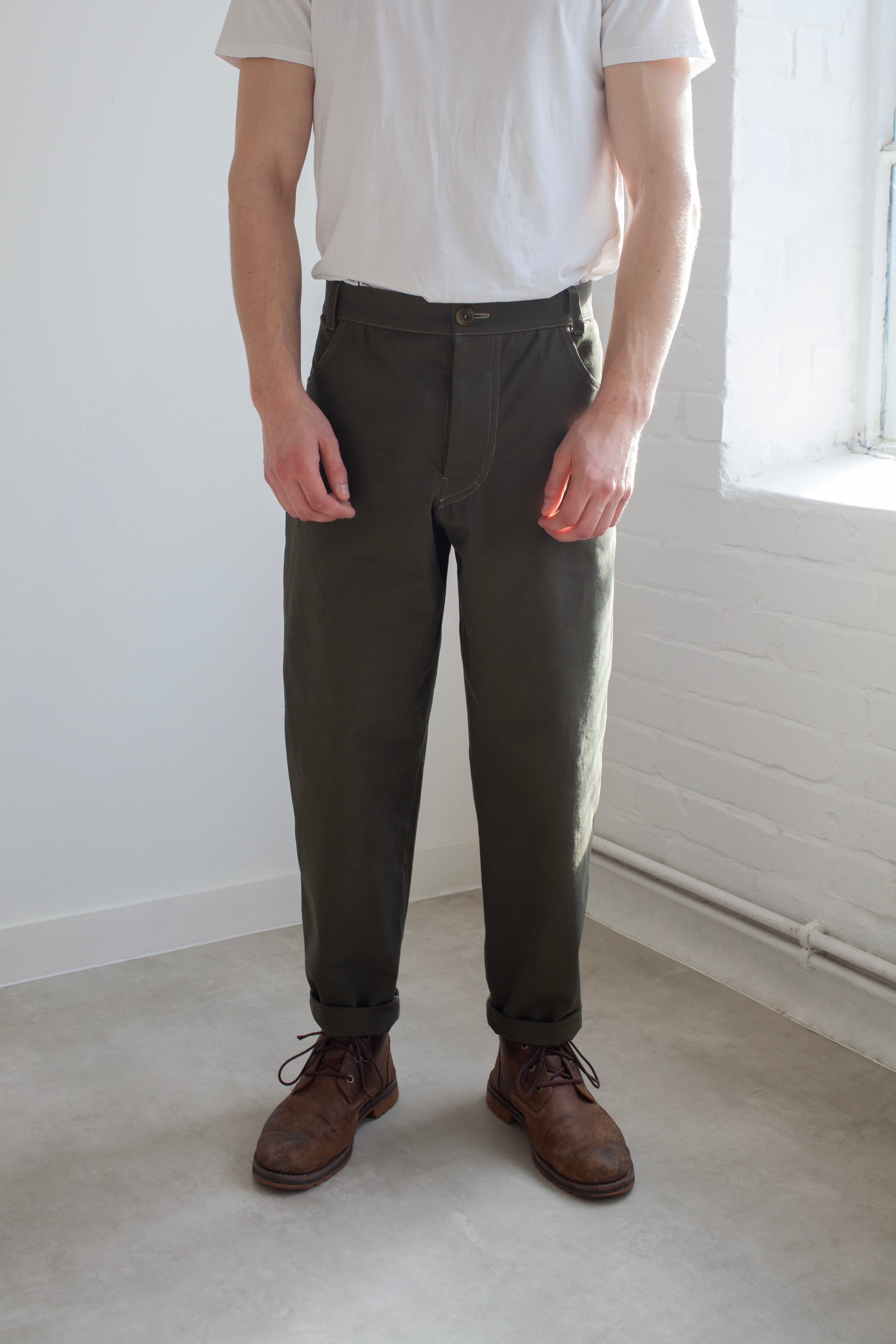 The Modern Sewing Co. Worker Trousers - PDF or Printed Pattern