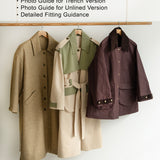 Darcy Coat Workshop + Trench Addition