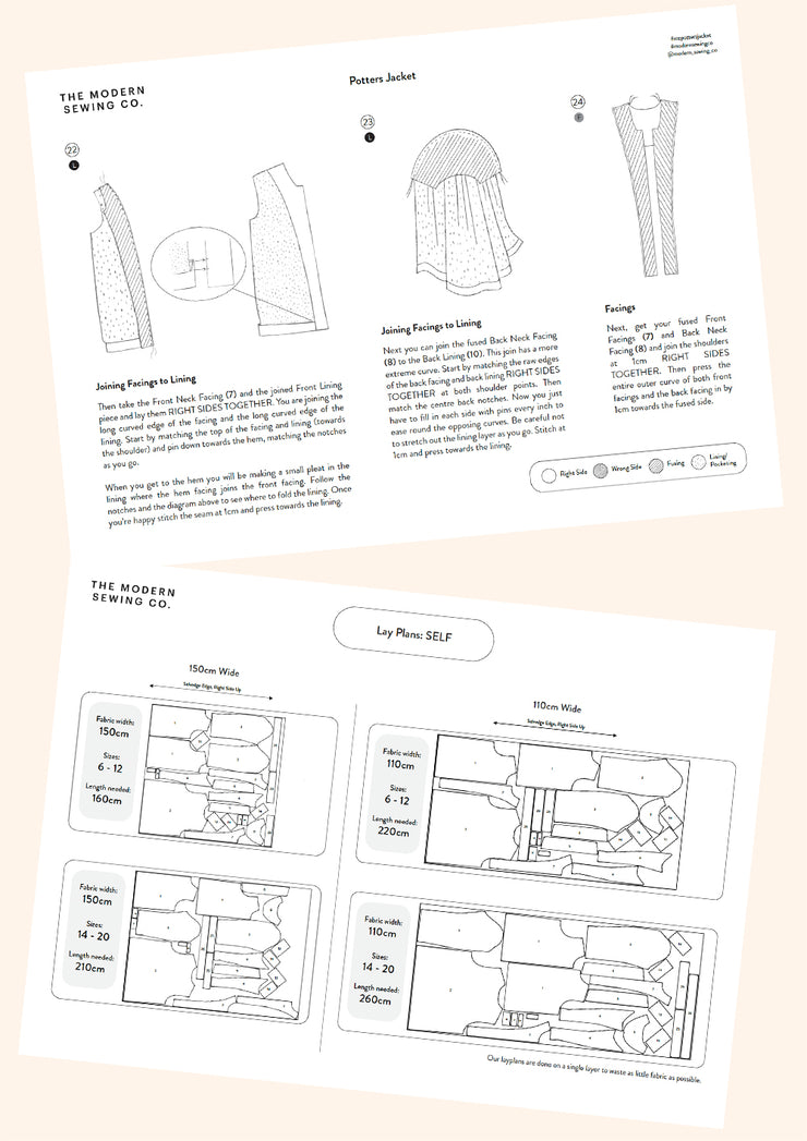 Potters Jacket PDF Pattern